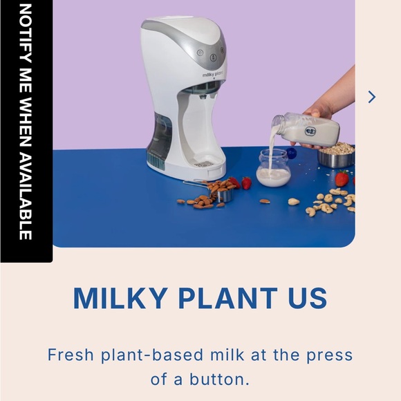 Milky Plant Nut Milk Maker in White - Picture 4 of 5